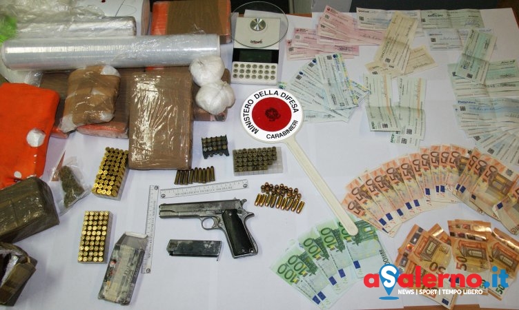 Cocaina, hashish, marijuana e una Colt calibro 9: arrestato 41enne a Sarno - aSalerno.it