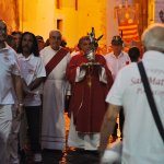 SAL - 21 08 2018 Salerno Duomo. Alzata del panno di San Matteo. Foto Tanopress
