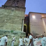 SAL - 21 08 2018 Salerno Duomo. Alzata del panno di San Matteo. Foto Tanopress