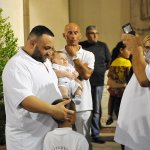 SAL - 21 08 2018 Salerno Duomo. Alzata del panno di San Matteo. Foto Tanopress