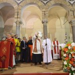 SAL - 21 08 2018 Salerno Duomo. Alzata del panno di San Matteo. Foto Tanopress