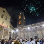 SAL - 21 08 2018 Salerno Duomo. Alzata del panno di San Matteo. Foto Tanopress