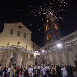 SAL - 21 08 2018 Salerno Duomo. Alzata del panno di San Matteo. Foto Tanopress