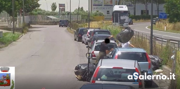 Sversamento di rifiuti a Castel San Giorgio, le immagini che hanno incastrato 50 persone - aSalerno.it