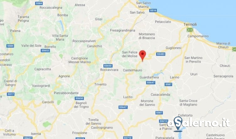 La terra trema in Molise: scossa avvertita anche a Salerno - aSalerno.it