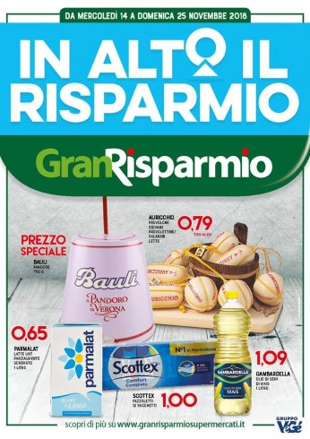 Gran Risparmio Supermercati | In Alto il Risparmio - aSalerno.it