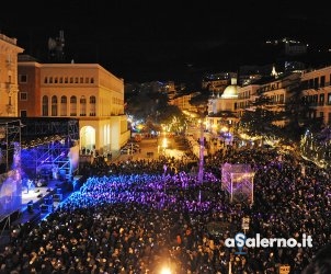 sal - 01 01 2019 capodanno in piazza a salerno. foto tanopress