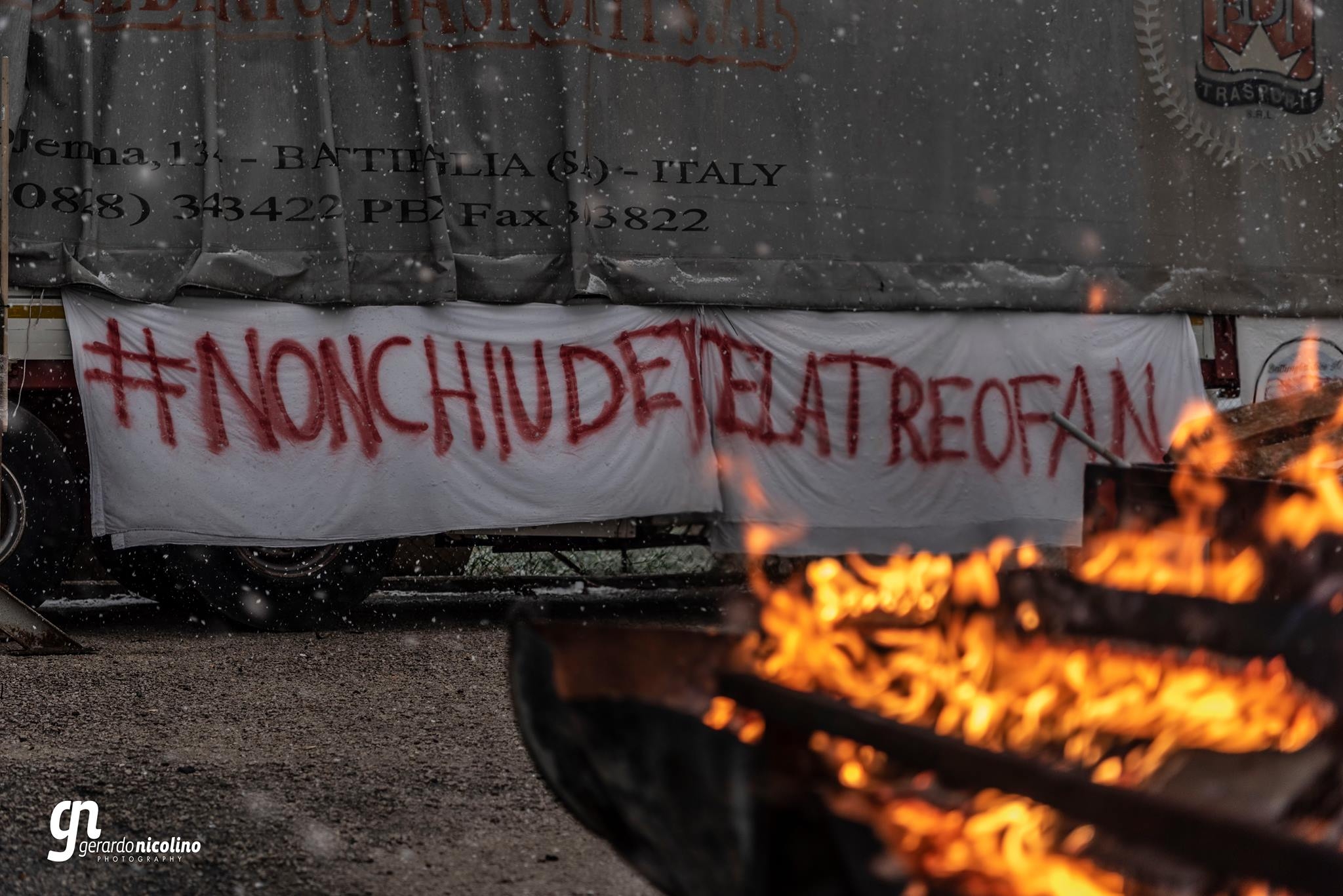 Foto di Gerardo Nicolino | Presidio a Battipaglia.