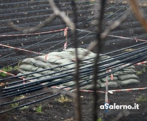 sal - 04 04 2019 Battipaglia ordigno bellico Foto FP reporter