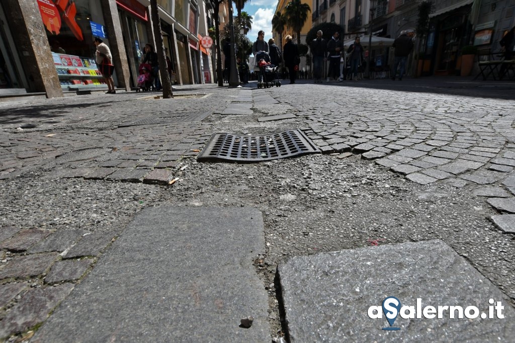 Salerno. Reportage sulle condizioni del Corso Vittorio Emanuele