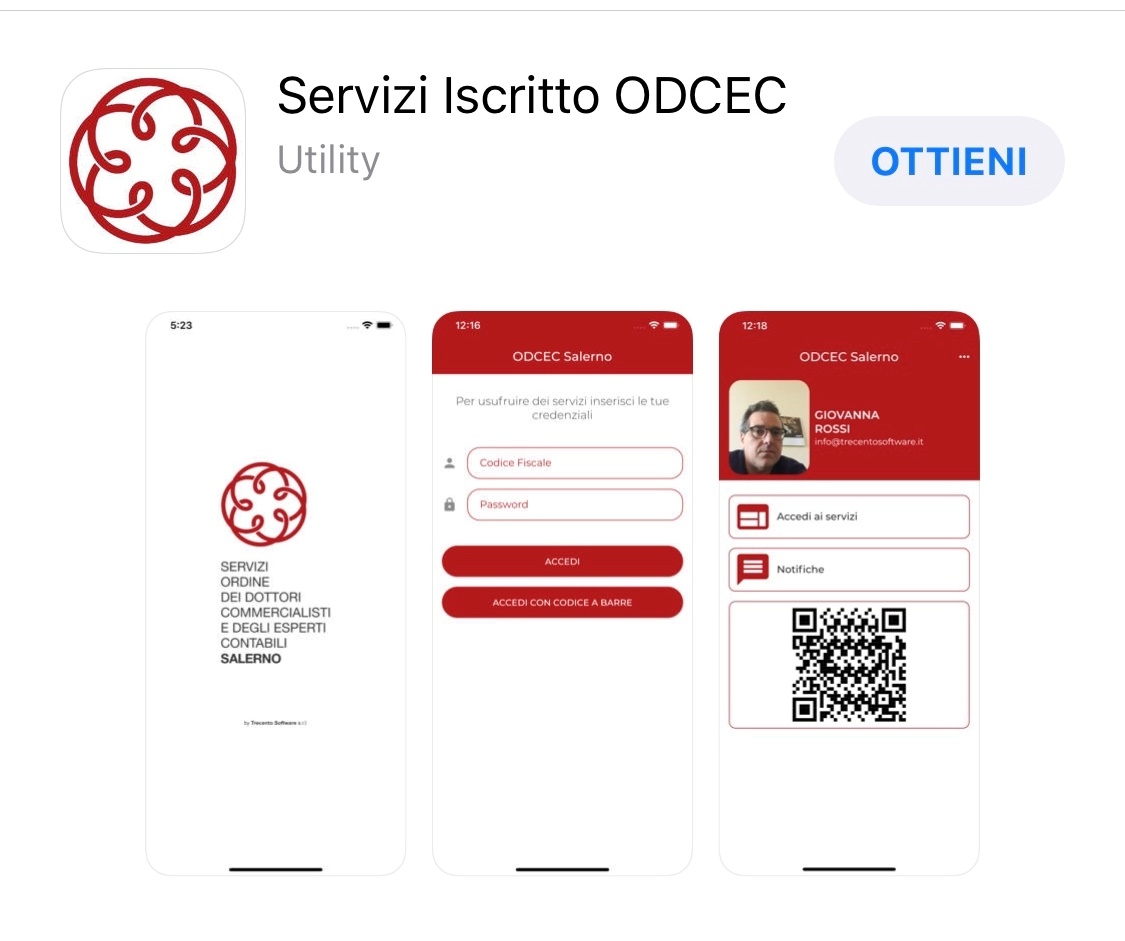 Foto App ODCEC SA