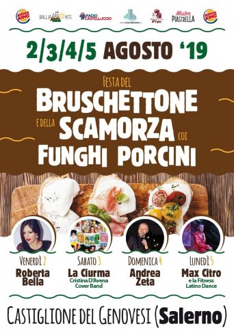 Castiglione del Genovesi: Festa del Bruschettone e della scamorza coi funghi porcini - aSalerno.it