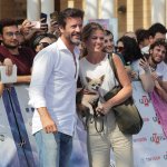 paolo conticini_Giada e il cagnolino Yago