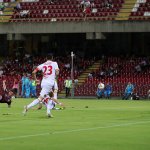 sal - 11 08 2019 Salernitana - catanzaro tim cup. nella foto gol giannetti