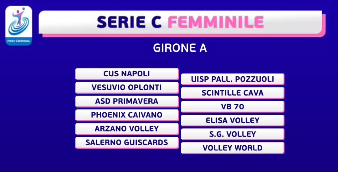 Serie C Femminile - Girone A