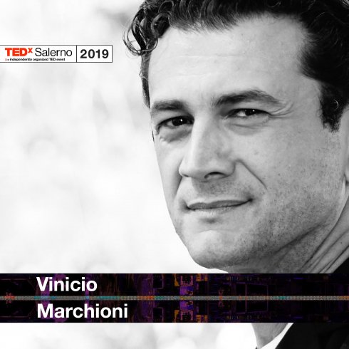 L’attore Vinicio Marchioni al TEDxSalerno 2019 - aSalerno.it