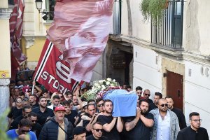 SAL - 25 10 2019 Salerno. Funerali Antonio Liguori. Foto Tanopress