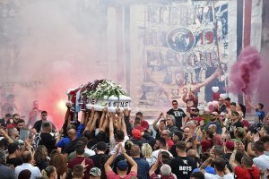 SAL - 25 10 2019 Salerno. Funerali Antonio Liguori. Foto Tanopress