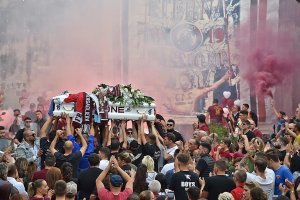 SAL - 25 10 2019 Salerno. Funerali Antonio Liguori. Foto Tanopress