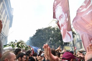 SAL - 25 10 2019 Salerno. Funerali Antonio Liguori. Foto Tanopress