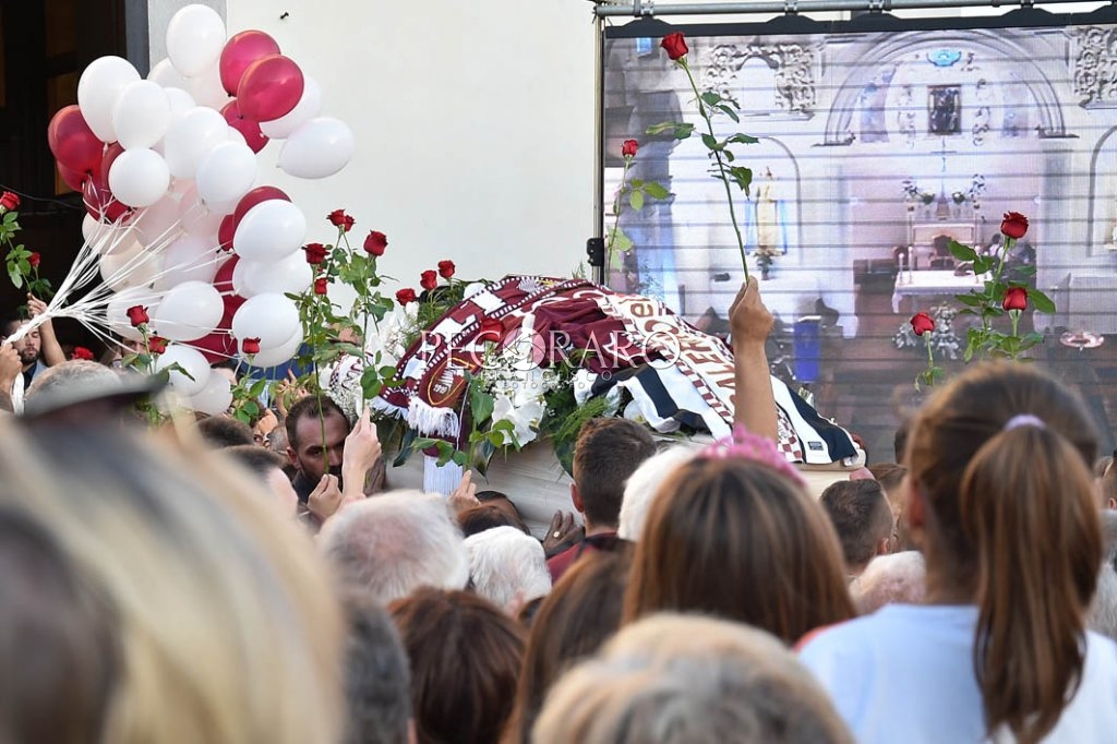 SAL - 10 10 2019 San Mango Piemonte. Funerali Melissa La Rocca. Foto Tanopress