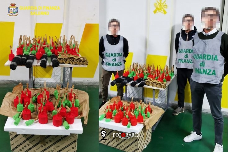 Sequestro di fuochi d’artificio illegali nascosti in abitazioni private - aSalerno.it