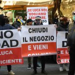 Covid ; protesta degli imprenditori e no dad