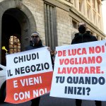 Covid ; protesta degli imprenditori e no dad