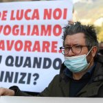 Covid ; protesta degli imprenditori e no dad