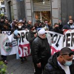 Covid ; protesta degli imprenditori e no dad