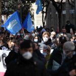 Covid ; protesta degli imprenditori e no dad