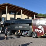 SAL - 15 07 2021 Cascia. Arrivo Salernitana Grand Hotel Elite. Foto Tanopress