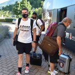 SAL - 15 07 2021 Cascia. Arrivo Salernitana Grand Hotel Elite. Foto Tanopress