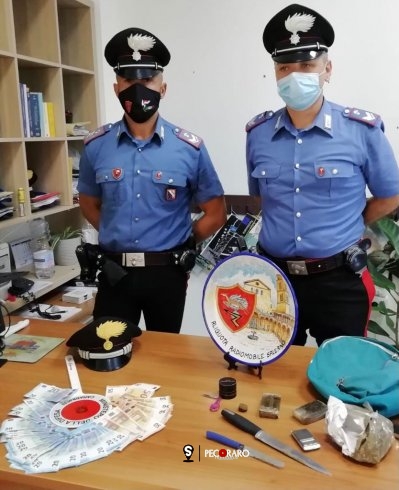 Lite nel centro storico, Carabinieri scoprono hashish in casa - aSalerno.it