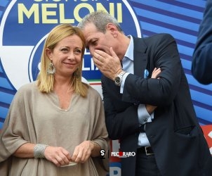15 09 2021 Salerno Giorgia Meloni a Salerno.
