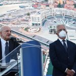 20 09 2021 Salerno. Inaugurazione Piazza della Libertà.