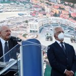 20 09 2021 Salerno. Inaugurazione Piazza della Libertà.