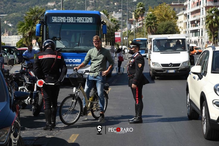 Bici, dall’elettrico ai monopattini: servizio di controllo dei Carabinieri - aSalerno.it