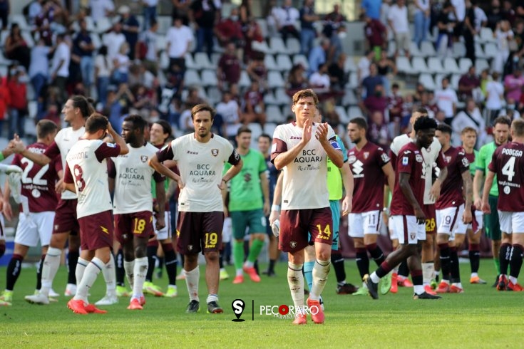 Salernitana incornata, poker del Torino (4-0) - aSalerno.it