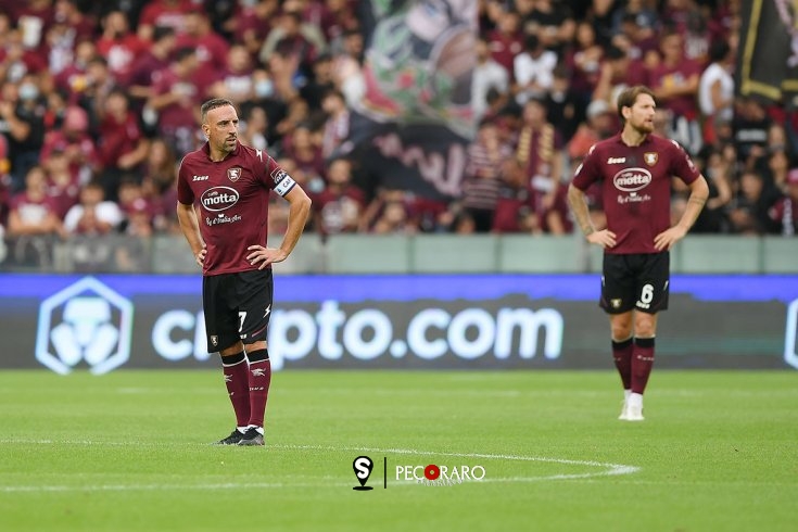 Salernitana, le pagelle… granata: Ribery offre una speranza - aSalerno.it