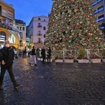 Accensioni luci d'artista natalizie. foto Francesco Pecoraro/Tanopress