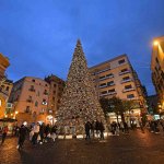 Accensioni luci d'artista natalizie. foto Francesco Pecoraro/Tanopress