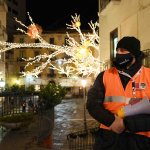 Accensioni luci d'artista natalizie. foto Francesco Pecoraro/Tanopress