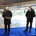 07 12 2021 salerno. Inaugurazione parcheggio Piazza Della Libertà.