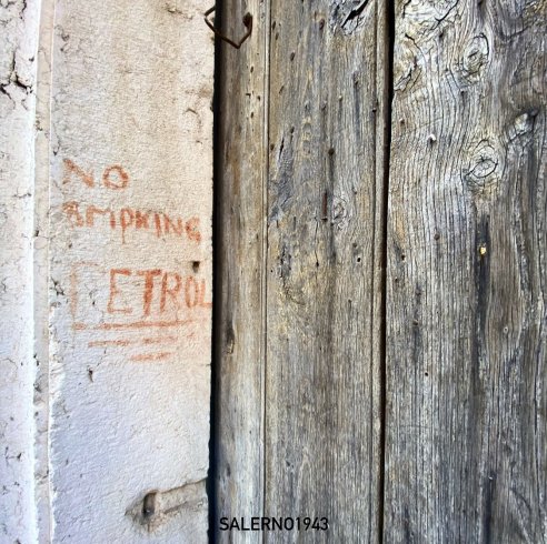 Ritrovata a Salerno una scritta risalente alla Seconda Guerra mondiale - aSalerno.it
