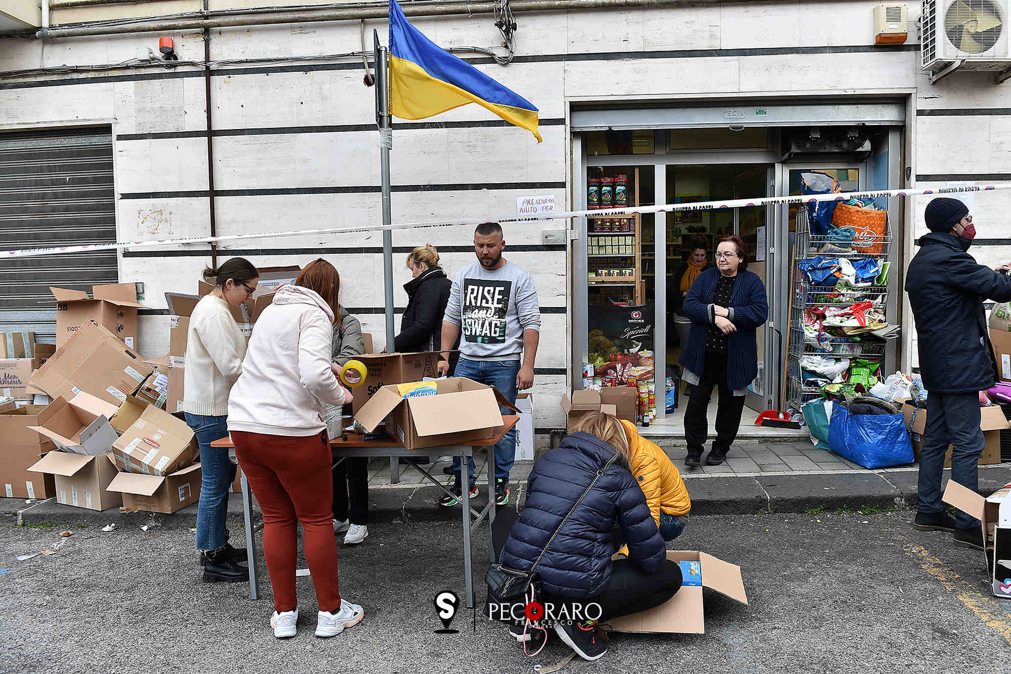 Raccolta beni di prima necessità per l'Ucraina