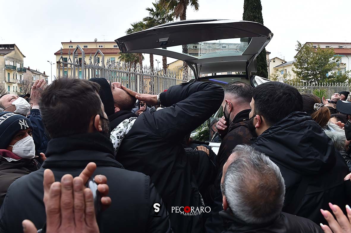 SAL - 05 03 2022 Salerno Mariconda. Funerale Anna Borsa. Foto Tanopress