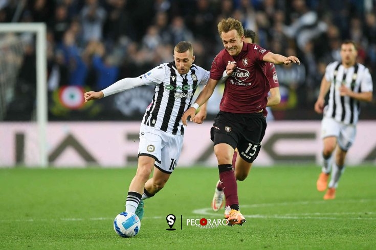 Salernitana, Verdi di gioia: a Udine è 0-1 - aSalerno.it