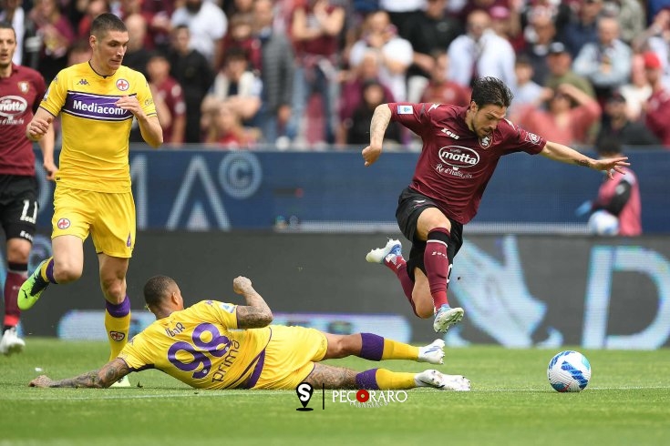 Salernitana super, Fiorentina a secco (2-1) - aSalerno.it