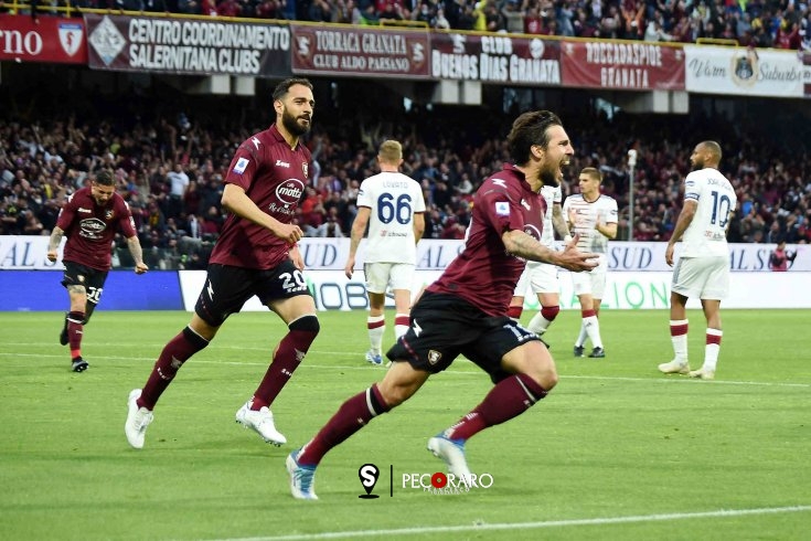 Salernitana beffata sul più bello: 1 a 1 con il Cagliari - aSalerno.it